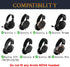 SOULWIT Earpads Replacement for SteelSeries Arctis 1/3/5/Arctis 7/7+/7P/7P+/7X/7X+/9/9X/Pro/Prime(Do Not Fit Any Arctis Nova) Headset, Ear Pads Cu...