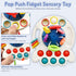 AiTuiTui Sensory Montessori Baby Toys 6 to 12 Months, Toddler Travel Toys for 1 2 Year Old Boy Girl Birthday Gifts, Soft Pull String Fidget Educat...