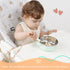 Toddler Utensils?Silicone Stretch Lids for Fork and Spoon,Holder Strap Food Grade Silicone Keep Fork and Spoon Off The Floor Great for Baby and Ki...