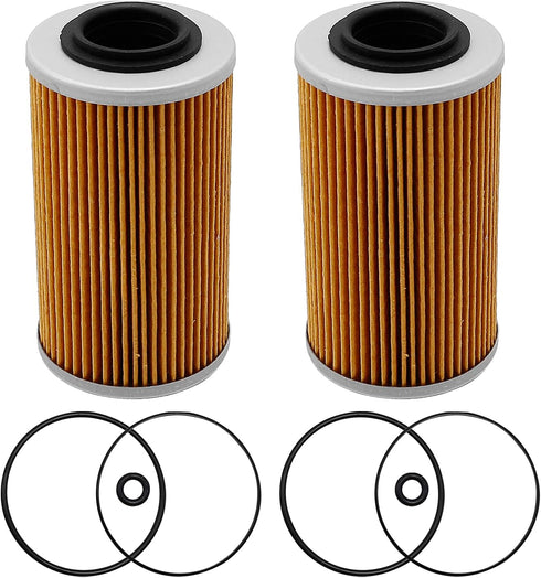 ATV/Motorcycle Oil filters Replacement for Sea-Doo Bombardier John Deere replace KN-556, 420956741, 711956741...