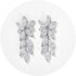 SWEETV Marquise Wedding Earrings for Brides, Bridal Bridesmaid Earrings for Wedding, Cubic Zirconia Dangle Drop Earrings for Women...
