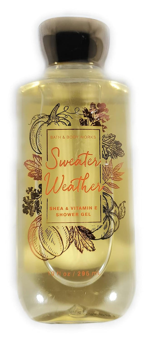 Bath and Body Works Sweater Weather Shower Gel Fall 2020 Collection 10 Ounce Body Wash...