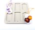 EUPNHY 2pcs Silicone Wax Sachet Molds Scented Wax Tablets Molds-Including 3pcs 40 inches Rawhide Rope and 60pcs Bails. (Combination 01)...