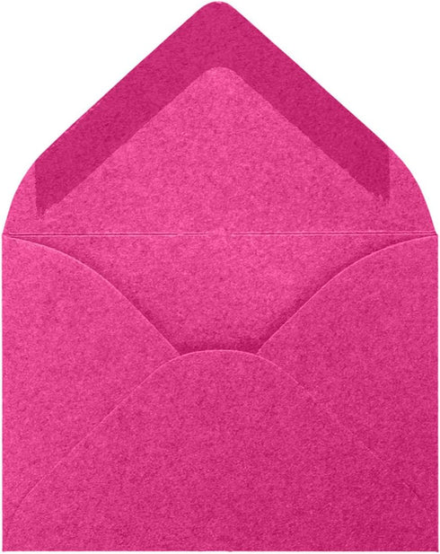 LUXPaper #17 Mini Envelopes | 2 11/16" x 3 11/16" | Azalea Metallic | 80lb. Text | 50 Qty...