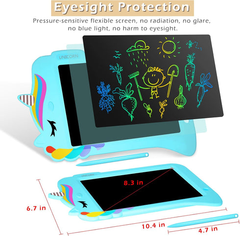 Jasonwell LCD Drawing Writing Tablet - Drawing Pad Doodle Board for Kids Toddlers Drawing Toy Educational Learning Toys Christmas Birthday Gift 2 ...