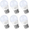 6W A15 Led Blulb 60 Watt Incandescent Equivalent, 550 LM Appliance Light Bulb, E26 Base Ceiling Fan Light Bulbs, 2700K Refrigerator Bedroom Kitche...