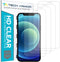 Tech Armor HD Clear Film Screen Protector Designed for Apple iPhone 12 and iPhone 12 Pro 6.1 Inch 4 Pack 2020......