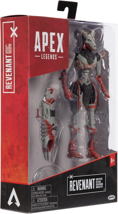 Electronic Arts Apex Legends Action Figure 6-Inch Revenant Collectible Legendary: Unholy Beast Skin...