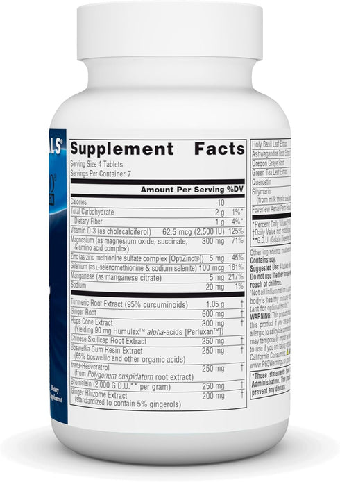 Source Naturals Inflama-Rest Healthy Inflammation Response - Herbal & Mineral Blend with Turmeric, Boswellia, Ginger, Quercetin - Maximum Stress R...