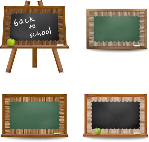 Whaline 82Ft Wood Grain Bulletin Board Borders Brown Wood Texture Adhesive Trim Border for School Classroom Office Party Decoration...