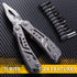 Multitool 24-in-1 with Mini Tools Knife Pliers and 11 Bits - Multi Tool All in One Multi Function Gear for Men Best Multi-tool Kit for Work EDC Ca...