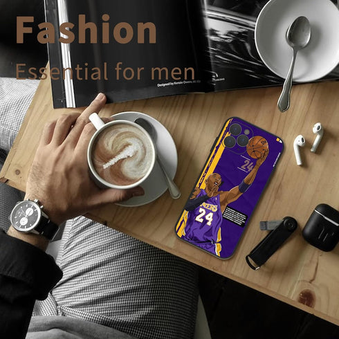 Basketball Star Compatible with iPhone 11 Pro Max Case for Boys and Men, Basketball Sports Pattern Customization Soft Silicone Shockproof Cases...