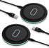 Samsung Fast Wireless Charger Pad, 2 Pack 15W Wireless Charging Pad Fast Charging Station for Samsung Galaxy S24 S23 FE S23 S22 S21 Note 20,iPhone...