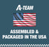 A-Team Performance - Color-Coded Battery Charger Post Comes in Pair, of 3/8 Inch Studs, 1 Black Cap and 1 Red Cap. - Compatible with Auto, Truck, ...