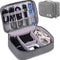 Universal Electronics Accessories Organizer, Waterproof Portable Cable Organizer Bag, Digital Gadget Organizer Case, Travel Gear Carry Bag for Cab...