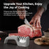 4-in-1 Knife Sharpener – Fast & Safe Sharpening for Kitchen, Pocket, Chef’s & Serrated Knives, Scissors | Effortlessly Restore, Hone & Polish Blad...