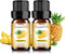 Pineapple Fruit Essential Oils - Fragrance Oil for Diffusers, Candle&Soap Making - Premium Aromatherapy Oil with Fruity Scent (2x10ml)...