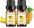 Pineapple Fruit Essential Oils - Fragrance Oil for Diffusers, Candle&Soap Making - Premium Aromatherapy Oil with Fruity Scent (2x10ml)...