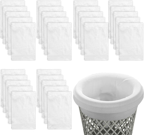 30pcs Pool Skimmer Socks, Flexible Pool Skimmer Basket Net for Cleaning, Pool Skimmer Net Sock for Pool Leaves Impurities Fine Sand Debris & Other...