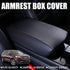 XITER Car Armrest Cover Saver, 1 Pc Center Console Leather Pad Fit for Edge 2015-2024, Central Console Armrest Box Protector Interior Accessories ...