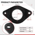 RED WOLF Tweeter Speaker Adapter Spacer Rings 1.5 Inch Cutout for Select Toyota Tacoma 4Runner 2005-2023, Subaru WRX Forester 2015-2022 Replace Ce...
