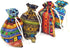 12pc Egyptian Style Jewelry Coin Pouches Aztec Print Drawstring Gift Bag Party Accessories Brocade Cotton Sachet Candy Present Pouch Travel Purse ...
