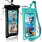 2 Pack-IPX8 Waterproof Phone Pouch with Lanyard, Universal Cell Phone Floatable Case Compatible with iPhone 15 14 13 12 Pro/Pro Max, 11 Pro/SE/Xs ...