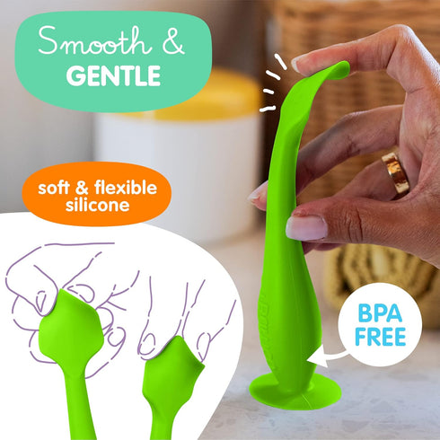 Bumco Diaper Cream Spatula - BPA-Free Diaper Bag Essentials, Soft Butt Spatula Baby, Mom-Invented Butt Paste Spatula, Bumco Diaper Cream Spatula, ...