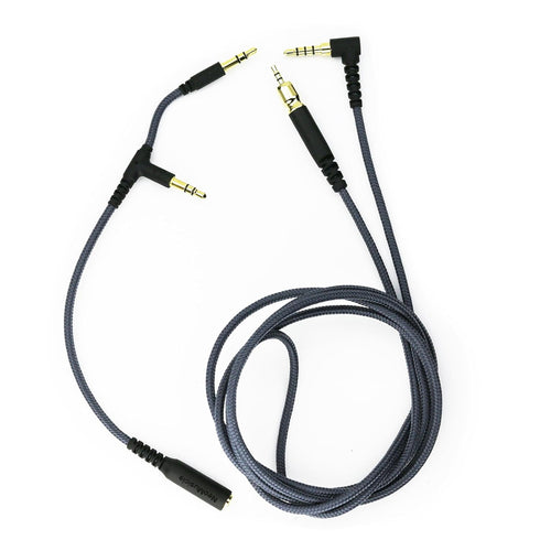 NewFantasia Replacement Audio Cable Compatible with Sennheiser GAME ONE, GAME ZERO, PC 373D, GSP 350, GSP 500, GSP 600 Gaming Headsets 2m/6.6ft...