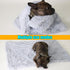 Pet Dog Bed Blankets, Fluffy Fleece Dog Throw Blankets Sleep Mat,Soft Puppy Blankets Cat Kitten, S M L XL,Fuzzy Reversible Sherpa Blanket for Bed,...