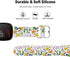 Pikacu Sea Turtle Anime Bands Compatible with Fitbit Sense/Sense 2/Versa 3/Versa 4 Band Fancy Soft Sport Silicone Cartoon Holiday Strap Men Women...