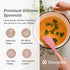 Starpack 'The All Rounder' XL Premium Silicone Spoonula Spatula - Silicone Spatula Spoon Heat Resistant to 600°F - Best Silicone Spoonulas - Rubbe...