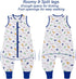 Miracle Baby Sleeping Sack with Feets TOG 0.5 Sleepsack Toddler Sleep Sack with Legs 100% Cotton Sleeveless Baby Wearable Blanket Baby Sleeping Ba...