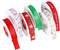 Christmas Grosgrain Ribbon 5/8 Inch Ribbon 6 Rolls Totally 90 Yards Holiday Red and Green Ribbon Set with Merry Christmas Snowflake Tree Patterns ...