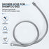 LukLoy ??/??" to ??/??" Nut Stainless Steel Shampoo Bowl Hose for Professional Salon Shampoo Bowl Faucet and Sprayer Head, Sprayer Head Not Includ...