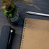 DSTELIN 10 inch x 7.5 inch, 100GSM, Blank Spiral Notebook, 1-Pack, Soft Cover, Sketch book, 120 Pages / 60 Sheets, (Brown)...