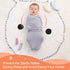 Baby Swaddle Warp Adjustable 3 Pack 100% Cotton Newborn Swaddle Blanket for Boy Girl Comfortable and Soft Green 3-6 Months...