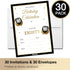 80th Birthday Invitations for Men or Women with Envelopes (30 Pack) - 80 Eighty Year Old Anniversary Party Celebration Invites Cards...