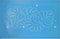 Interlocking EL Dorado - Edge to Edge Stencil, Continuous Line Template for Free Motion Quilting, Domestic Machine Quilting, Hand Quilting, Long-A...
