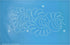 Interlocking EL Dorado - Edge to Edge Stencil, Continuous Line Template for Free Motion Quilting, Domestic Machine Quilting, Hand Quilting, Long-A...