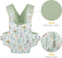 GAGAKU Baby Doll Carrier Doll Accessory Stuffed Animal Carrier with Adjustable Straps for Kids – Green (Sunflower)...