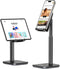 Nulaxy Phone Stand, Height Angle Adjustable Cell Phone Stand, Phone Holder for Desk Compatible with Phone 16 15 14 13 12 Mini 11 Pro Xs Max Xr X 8...