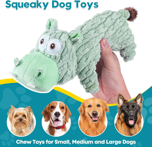 Suitable for Chewing Strong Dog Toys That?Busy Non Stop Chewer Dog Toys?Squeaky Interactive Dog Toys for Large Dogs, The?Small, Medium and Large D...
