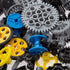 100+PCS Technic Gears and Axles Compatible with Lego Technic-Sets,Gears-Rack (Gears-Pins-Axles Differential New) for Car Building Brick Accessorie...