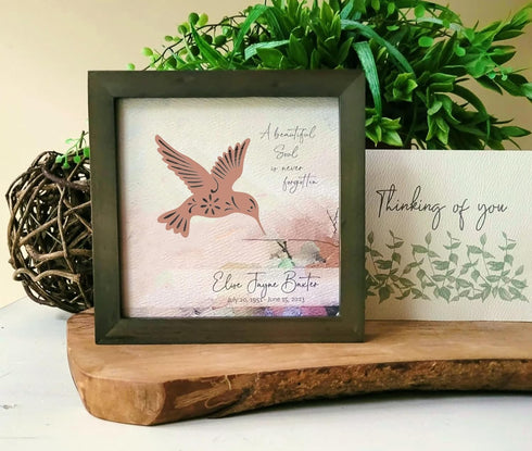 Hummingbird Stencil Set for Crafts, Reusable Silhouette Patterns for Painting Wood, Walls and Garden Decor...