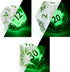 Gake Keeper Games & Dice: Firefly Dice - 7 Piece Resin Dice Set, Radiant Inclusion, Glow-in-The-Dark, Role Playing Games Accessory, RPG Dice...