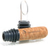 Soireehome Pourist Pair of Gourmet Glass and Cork Stopper Spouts with Silicone Gasket - 2-pack, 4 Pieces - Clean Pours for Cooking, Measuring, Bar...