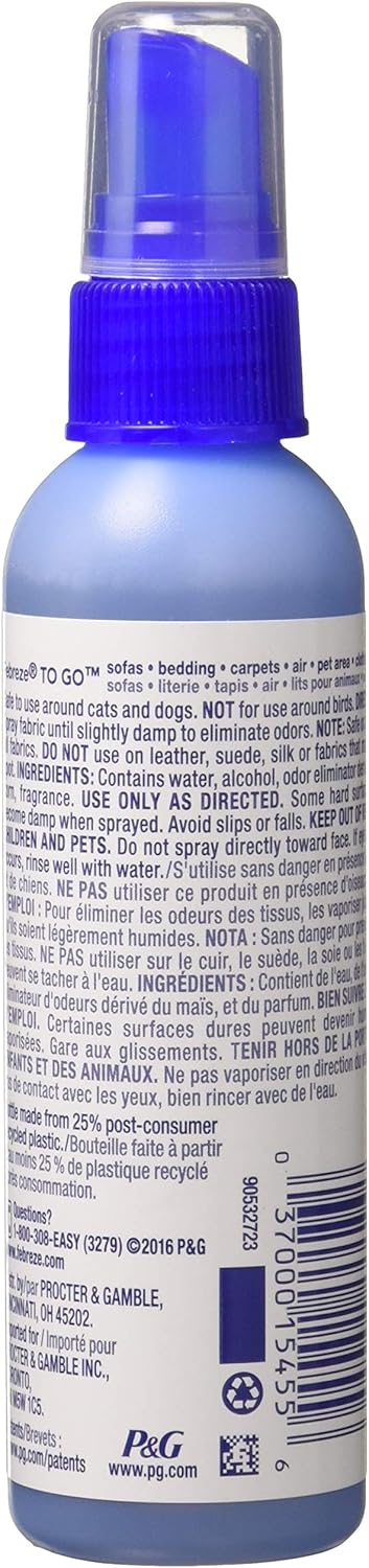 Febreze to-Go Fabric Refresher 2.8 oz, 2 Pack...