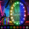 Activ Life Bicycle Lights (1 Tire, Color-Changing) Fun Summer Accessories for Cool Beach Cruisers, Top Mountain, BMX Trick, Road, Recumbent, Commu...