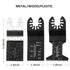 23 PCS Metal Wood Oscillating Multitool Saw Blades, Fit Porter Cable, Black & Decker, Craftsman, Ridgid, Ryobi, Milwaukee, Dewalt, Rockwell Chicag...